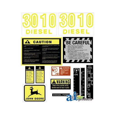 A & I Products Hood Decal 7.5" x5.5" x0.1" A-JD411S